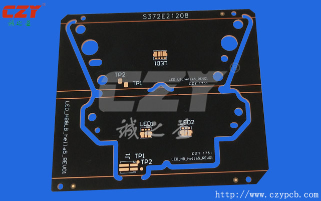 LED銅基板海拉車燈-1 LED銅基板海拉車燈-1
